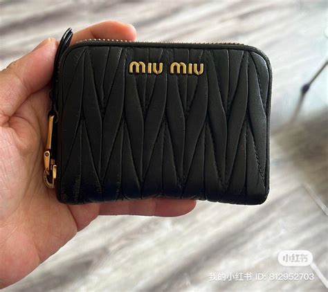 miu miu wallet used|Miu Miu second.